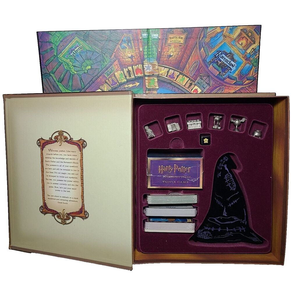 Harry Potter and the Sorcerer's Stone Trivia Game Prefects Edition 2000 Resealed